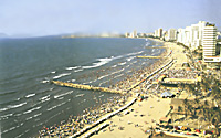 Beach of Cartagena