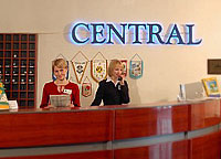 Central hotel reception
